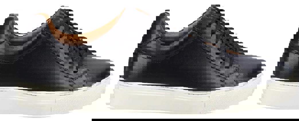 Hush Puppies Colton Mens Lace Up Casual Smart Leather Trainers