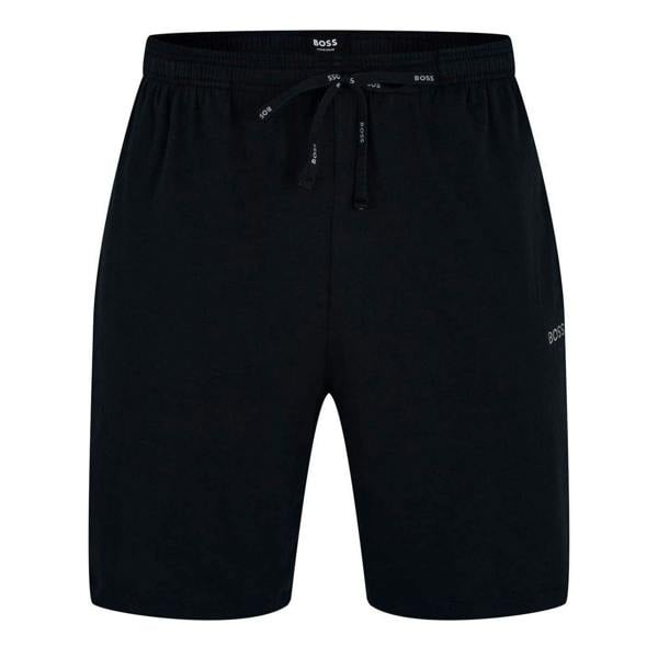 Boss Mens Regular Jersey Shorts - Navy - 