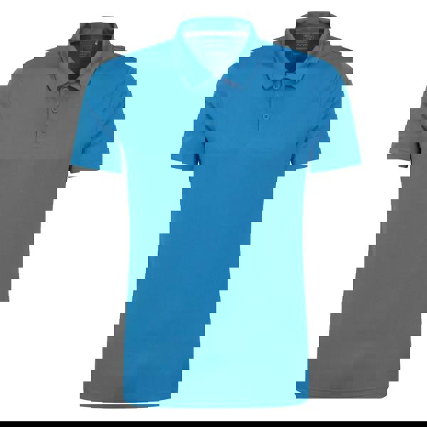 Mountain Warehouse Mens Endurance IsoCool Polo Shirt - Blue - 