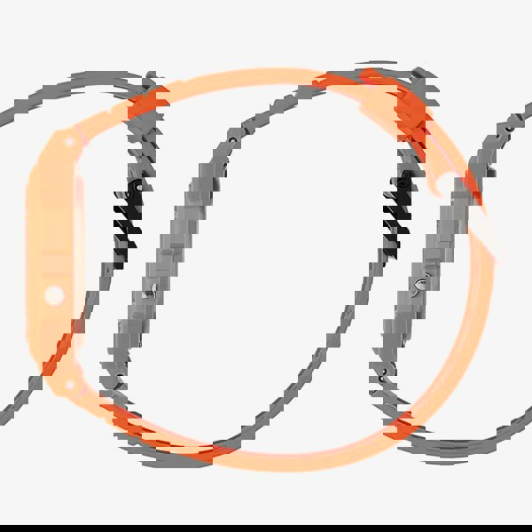 Casio Orange Rubber Digital Watch F-91WC-4A2EF