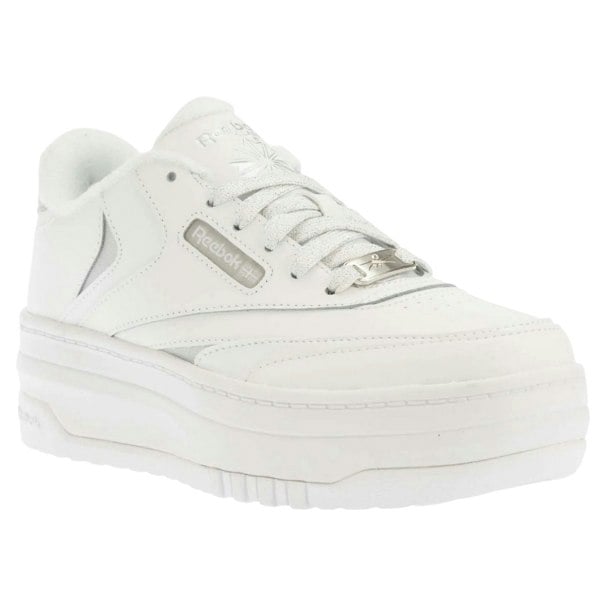 Reebok Childrens/Kids Club C Extra Leather Trainers - White