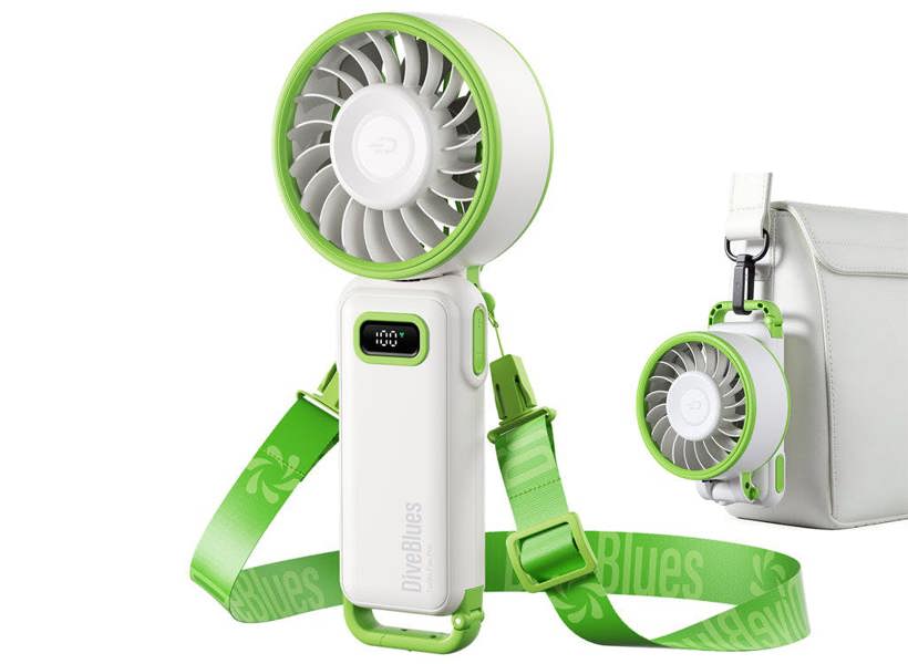 DiveBlues Fanzy High-Speed Portable Fan