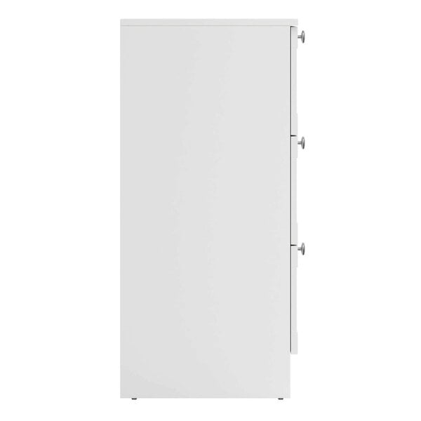 Wyld Haus Cherryfern White Wooden Chest 3 Frame Drawers