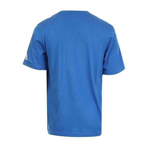 Adidas Mens Blank T-Shirt - Blue - 