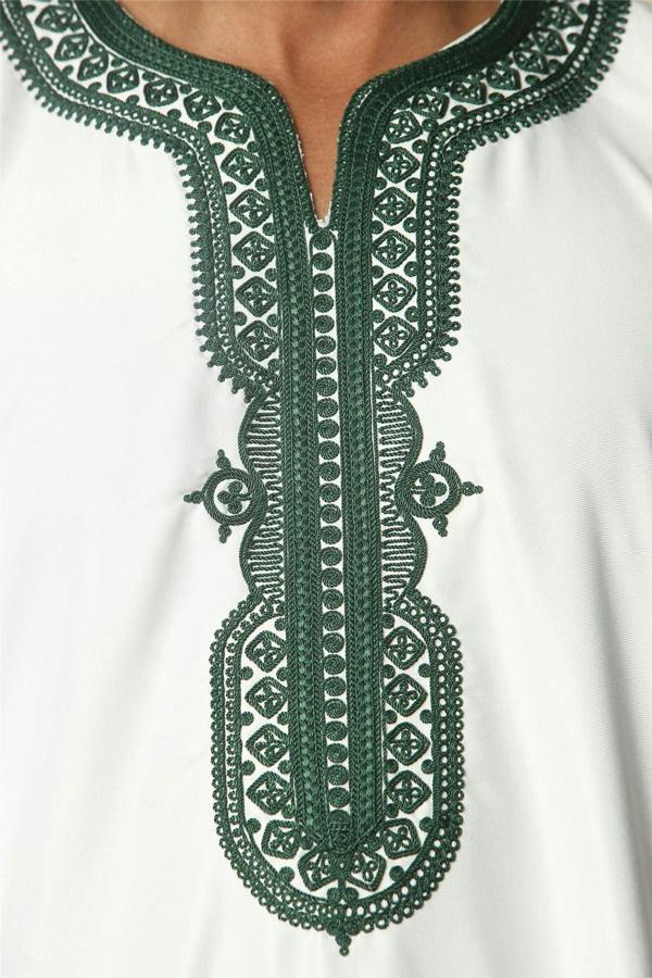 Infinity Leather Kids Boys Moroccan Thobe Robe Djellaba Gandoura Eid Jubba- K-GG008