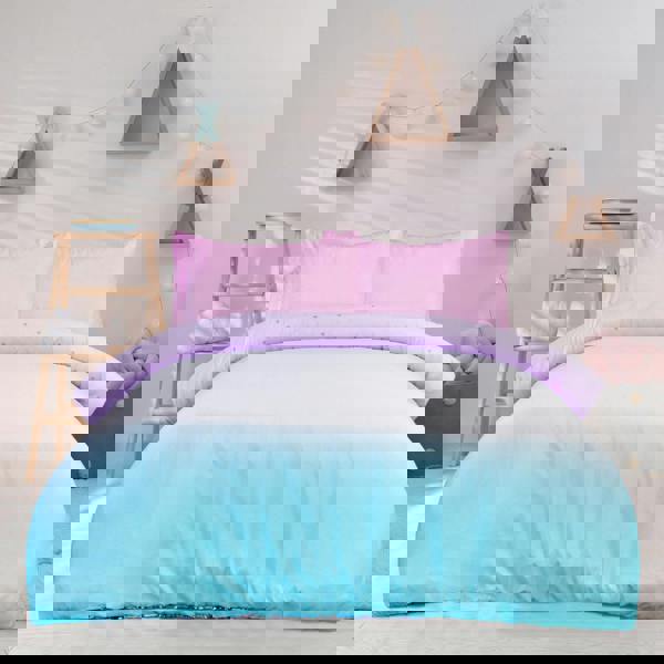 Smart Living Fun & Cosy Kids' Duvet Cover with Pillowcase & Fitted Sheet - Complete Set -Arctic Animals