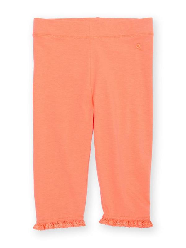 Kite Girls Organic Together Pedal Pushers Tangerine