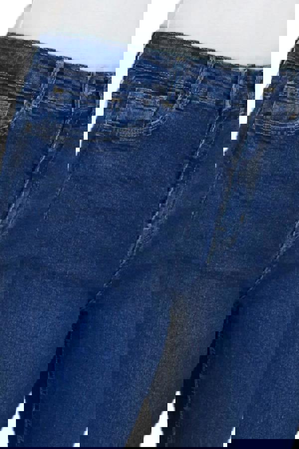 Paulo Due Womens Classic Straight Leg Denim Jeans