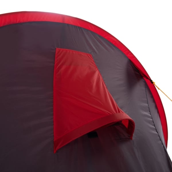 Regatta Great Outdoors Malawi 2 Man Pop Up Festival Tent - Pepper Red / Seal Grey