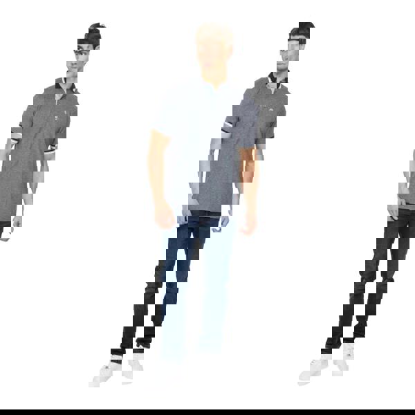 Crosshatch Mens Mettormoore Polo Shirt - Navy - 