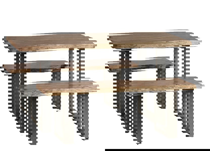 IH Design Knott Live Edge Medium Dining Table