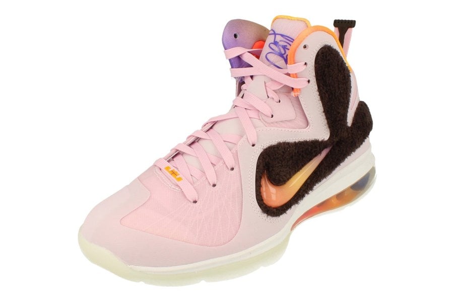 Nike Lebron Ix Mens Basketball Trainers Dj3908  600 - Regal Pink Multi Color 600 - Photo 0
