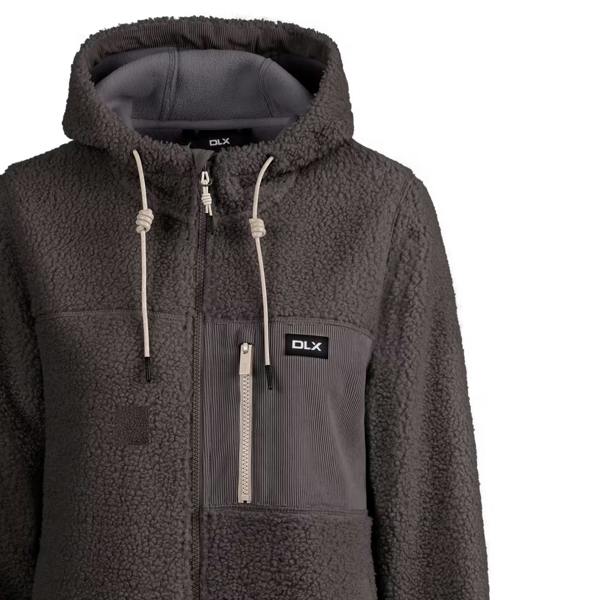 Trespass Womens Jowita DLX Fleece Jacket - Green Smoke