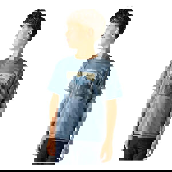 Regatta Childrens/Kids Alvarado Bike T-Shirt - China Blue - 