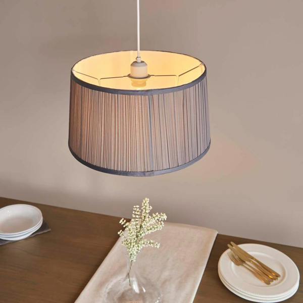 Pagazzi Lighting Pennington 35x21 Charcoal Shade