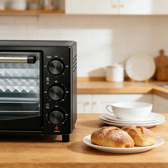 Havendro 25L Electric Mini Oven1350W  Countertop Cooker Oven Black