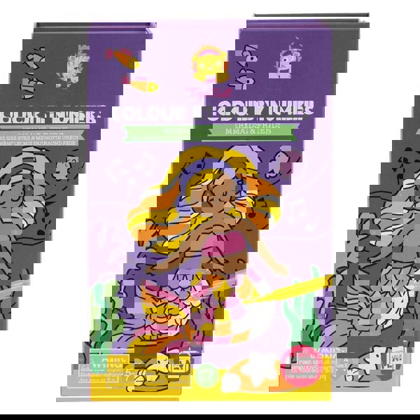 Tiger Tribe Colour By Numbers - Mermaids and Friends