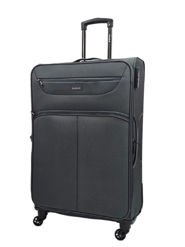Eagle Luggage Lightweight Soft Suitcase Luggage Travel TSA Set