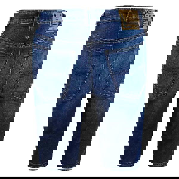 Diesel Slim-Short Blue Denim Shorts