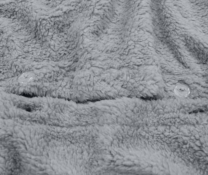 Velosso Cosy Teddy Fleece Duvet Cover Set with Warm Bedding Pillowcase, Rustic Charm for Bedroom Essentials