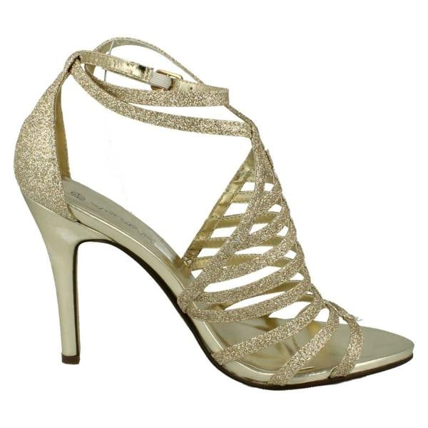 Anne Michelle Ladies Anne Michelle Glitter High Heels