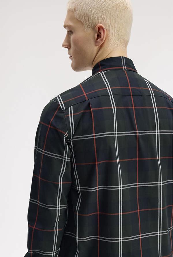 Fred Perry Poplin Tartan Shirt