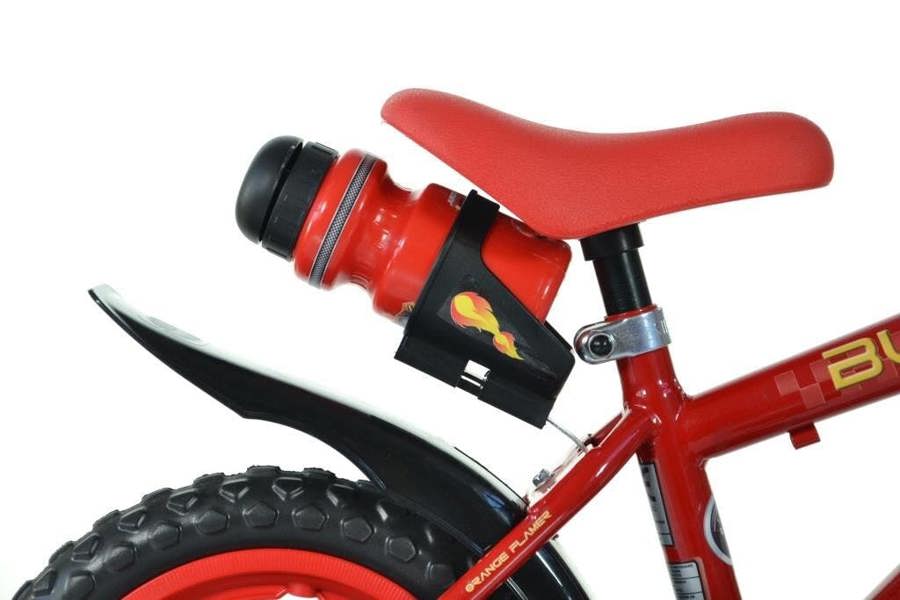 Dino Bikes Dino Cars Kids 12" Wheel Bike - Red