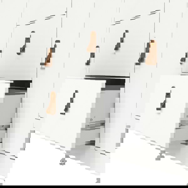 Furniture To Go Barcelona Sideboard 2 doors + 3 drawers in White