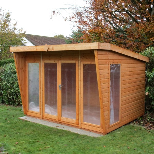 10x8 Shire highclere 10x8 Summerhouse - Best Shed
