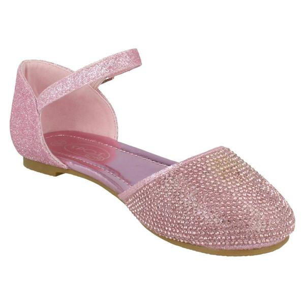 Spot On Girls Spot On Glittery Shoes H2617