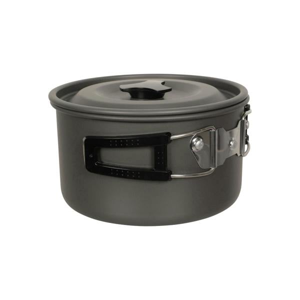 Mountain Warehouse Camping Cookware Set - Charcoal - 