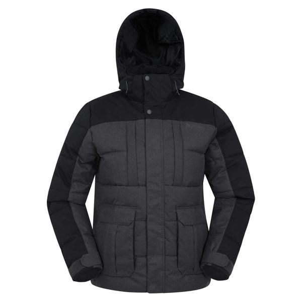 Mountain Warehouse Mens Shock Padded Jacket - Charcoal - 