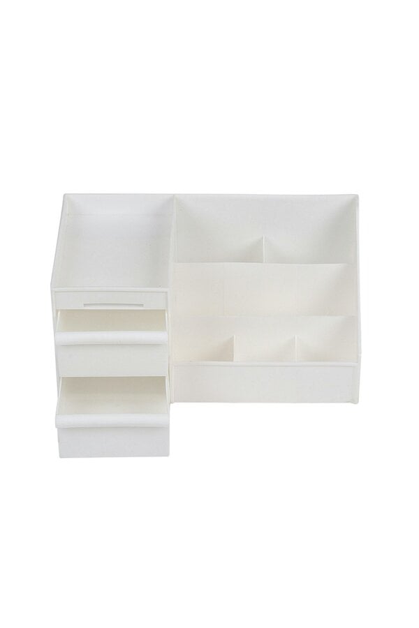 Living and Home Medium Multifunctional Cosmetics And Miscellaneous Storage Box Portable Desktop Makeup Box For Home Dormitory Office