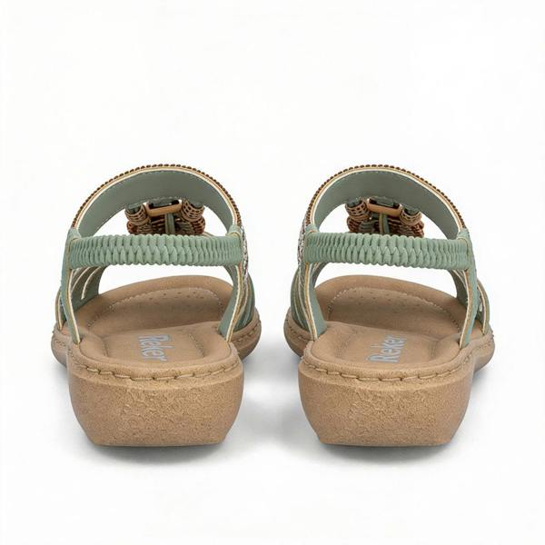 Rieker 61855 Slingback Sandals   in  Green