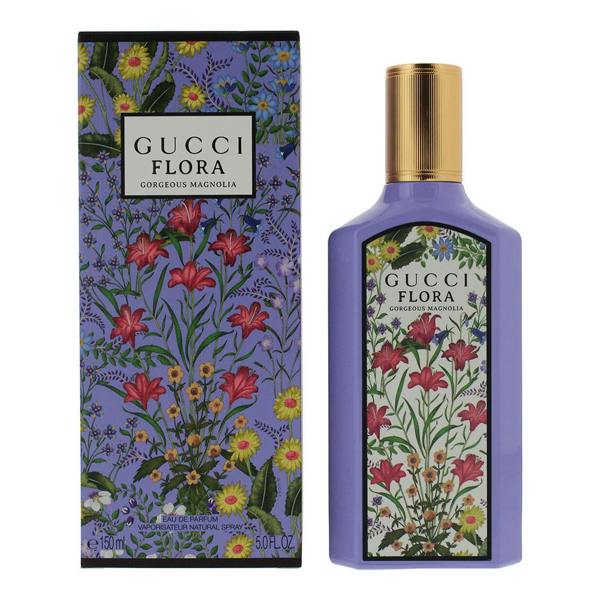 Gucci Flora Gorgeous Magnolia Eau de Parfum 150ml Spray for Her