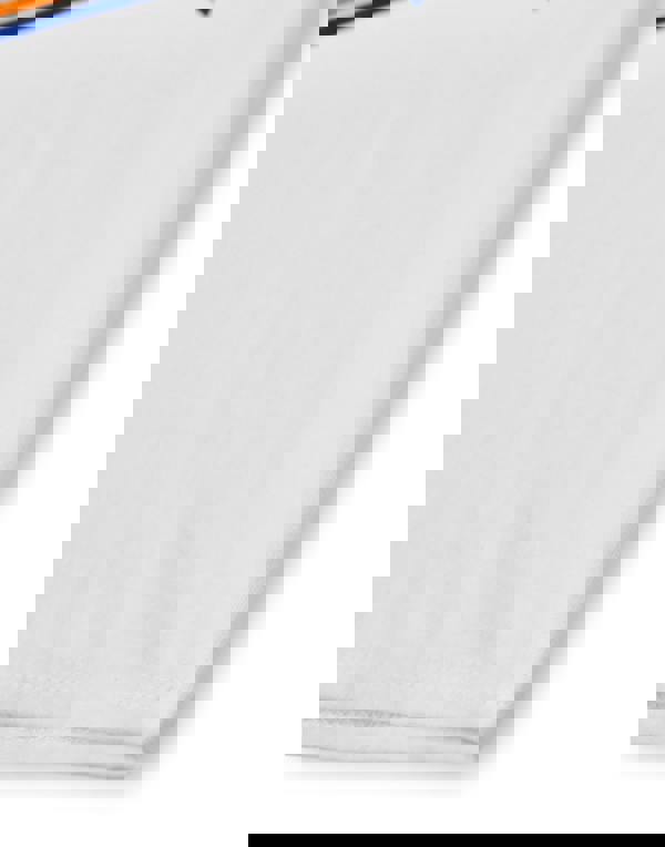 Coca Cola Fanta Unisex White Distressed Logo Short Sleeved T-Shirt