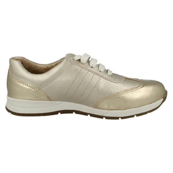 DB Shoes Ladies Easy B Wide Fitting Casual Shoes Crystal