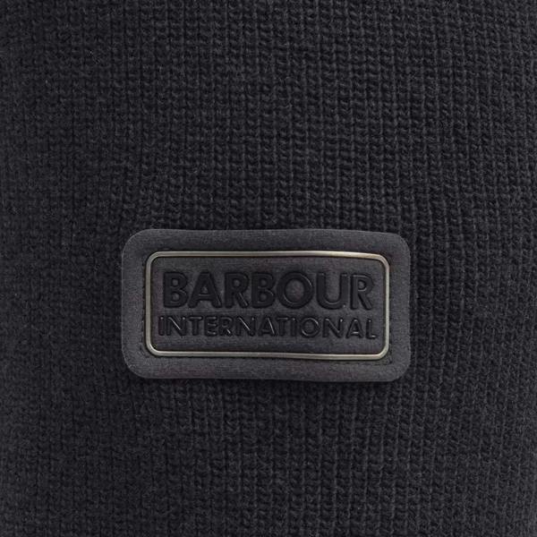 Barbour International Crawley Crew Neck Jumper Black