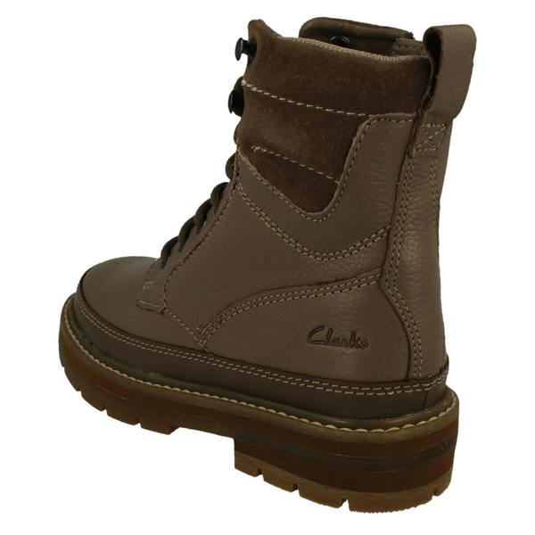 Clarks Girls Clarks Stylish Dual Fastening Ankle Boots Prague Style