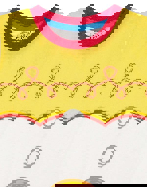 Disney Girls White Jessie Short Sleeve Short Leg Pyjama Set