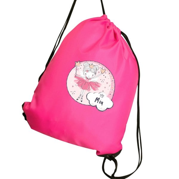 Personalised Memento Company Personalised Fairy Pink Kit Bag