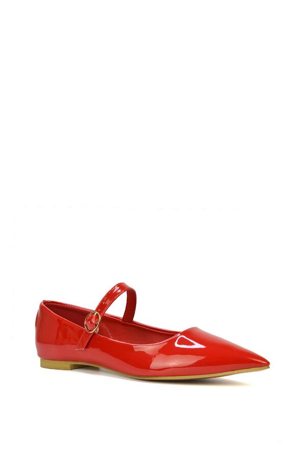 XY LONDON Flat Mary Jane Ballerina Pumps