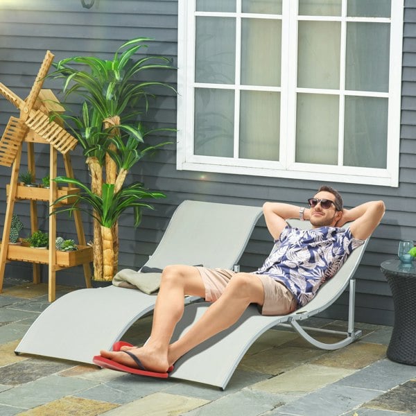 Sun Lounger Set