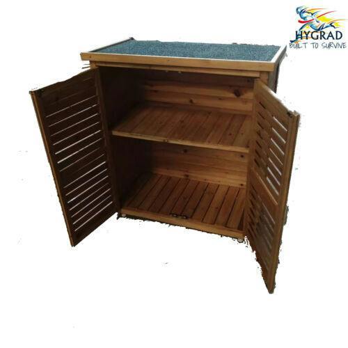 HYGRAD BUILT TO SURVIVE Wooden Garden Storage Shed Cupboard – Tool & Mower Store | HYGRAD®