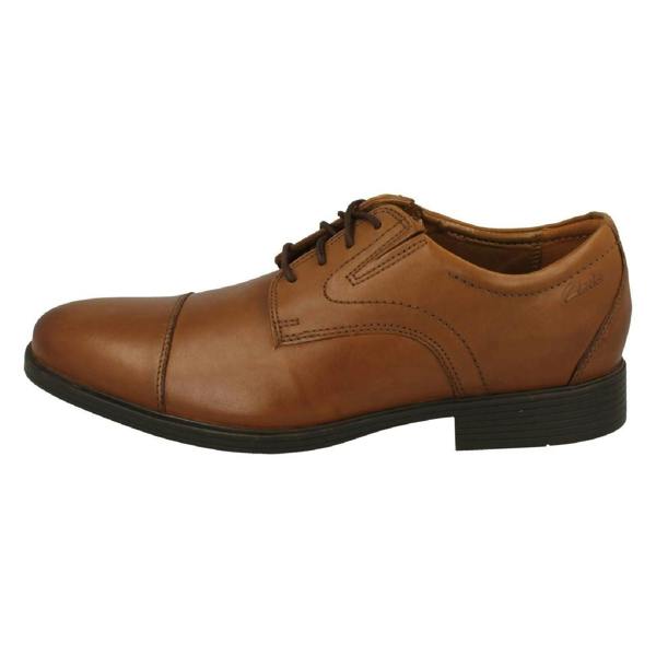 Clarks Mens Clarks Formal Lace Up Shoes Whiddon Cap