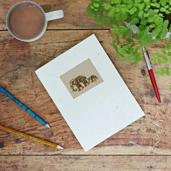 Paper High Elephant Dung Notebook