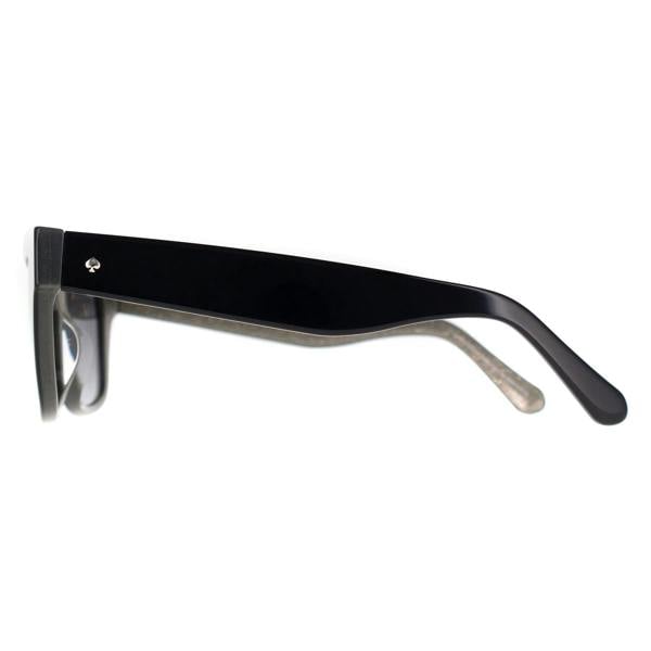 Kate Spade Sunglasses KS Aimee/S LY9 9O Black Glitter Grey Dark Grey Gradient