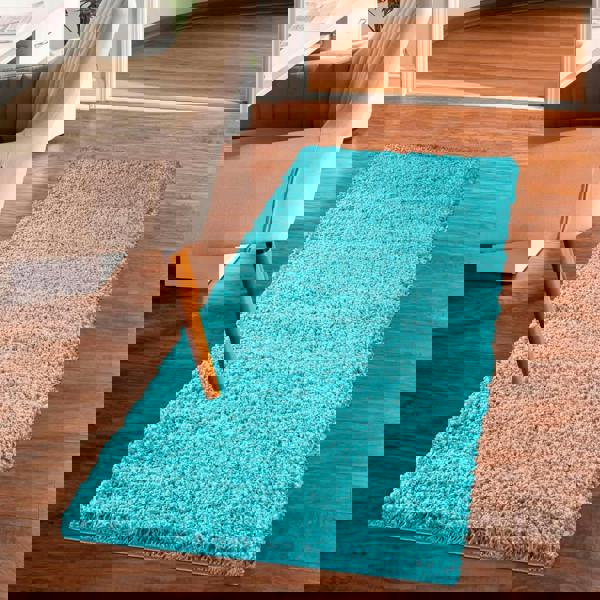 Smart Living Shaggy Rug - Teal