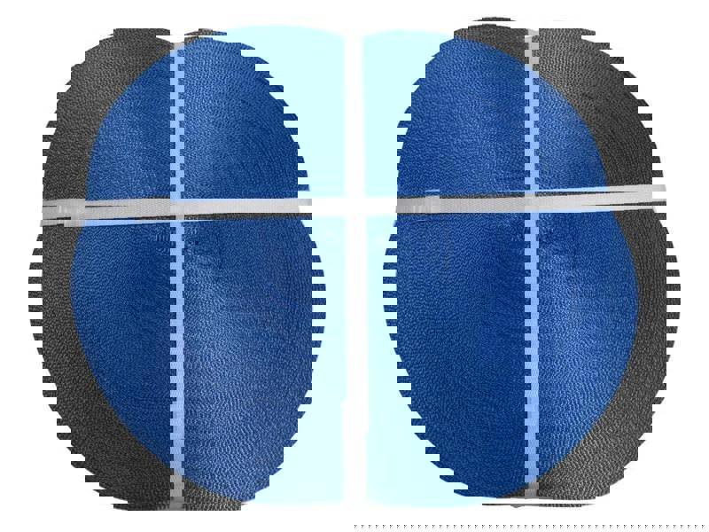 Polyester Webbing Strap Tape Roll 100M 25MM Blue (Tie Down Lashing Belt)