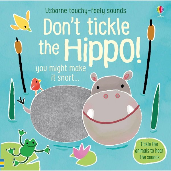 Usborne Don't Tickle Wildlife Series 1 Collection 5 Books Set (Touchy-Feely Sound Books) Elephant, Lion, Tiger, Hippo, Polar Bear
